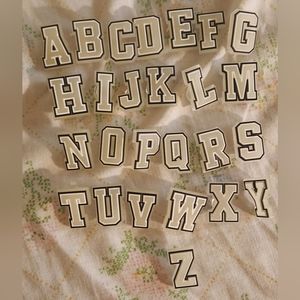 Abc's charms glow in the dark